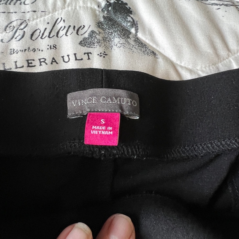 Vince Camuto Black Leggings